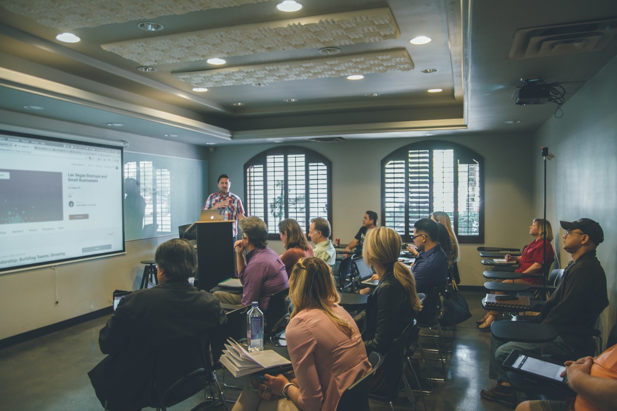 Live classroom training